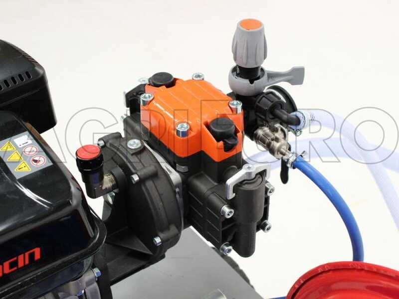 Motobomba fumigadora con carro - Comet MP30 motor Loncin G200F