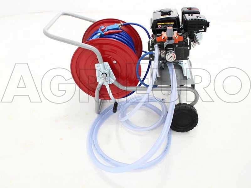 Motobomba fumigadora con carro - Comet MP30 motor Loncin G200F
