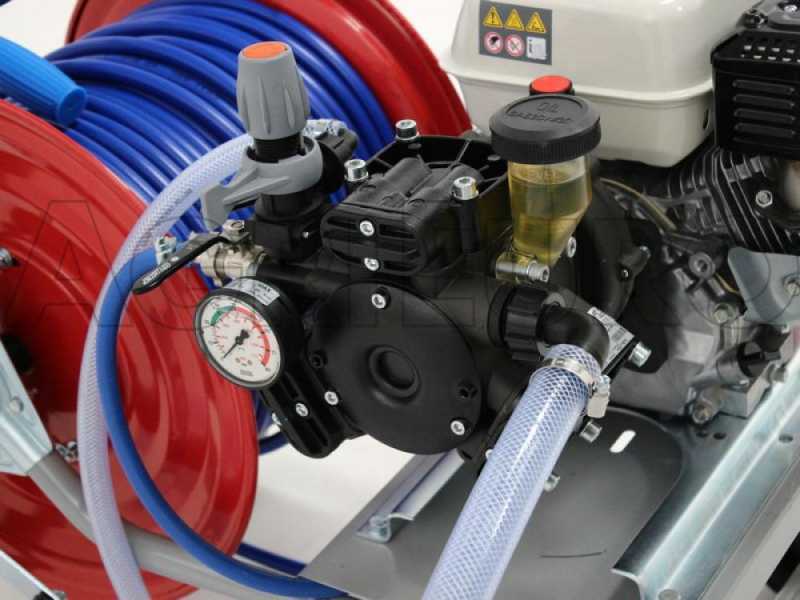 Comet APS 41 - Motobomba fumigadora con carro - Motor de gasolina Honda GX 160