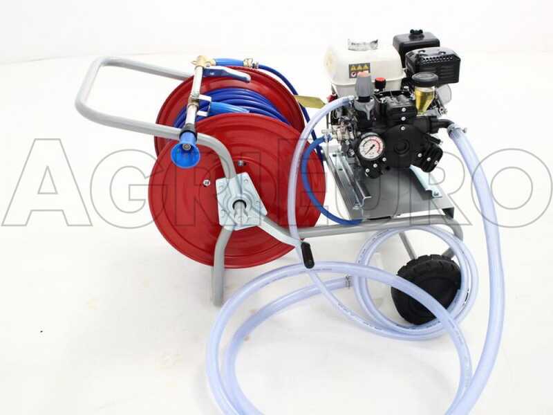 Motobomba fumigadora con carro - Comet APS41 motor Honda GX 160