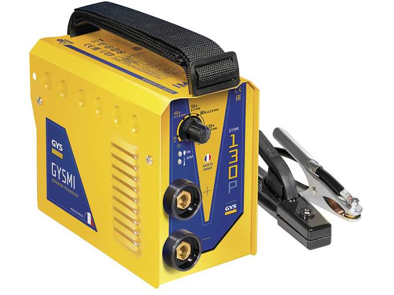 GYS GYSMI 130P - Soldadora Inverter (MMA) - corriente continua (DC) - Malet&iacute;n