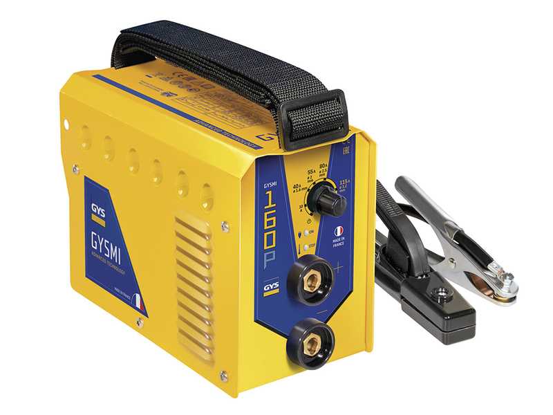 GYS GYSMI 160P - Soldadora Inverter (MMA) - corriente continua (DC) - Maletín