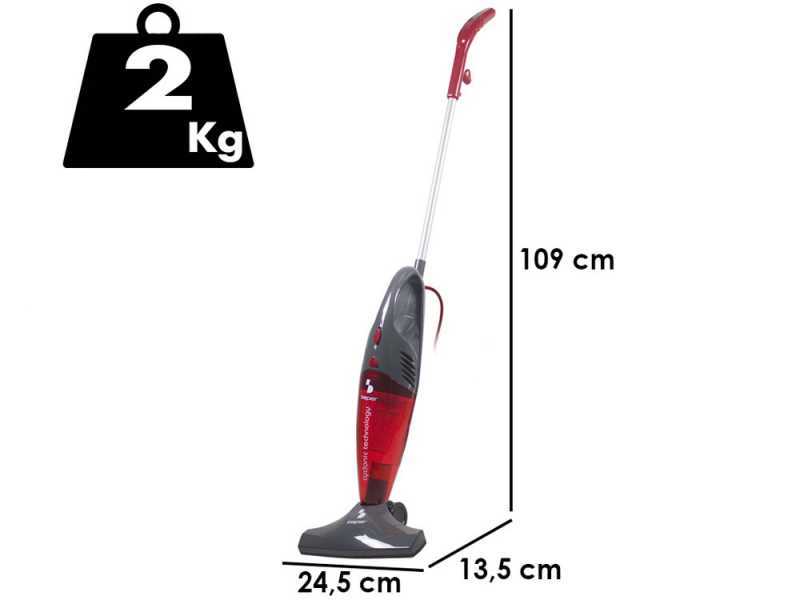 Beper 50451 - Escoba el&eacute;ctrica cicl&oacute;nica - 2 en 1 - 600W