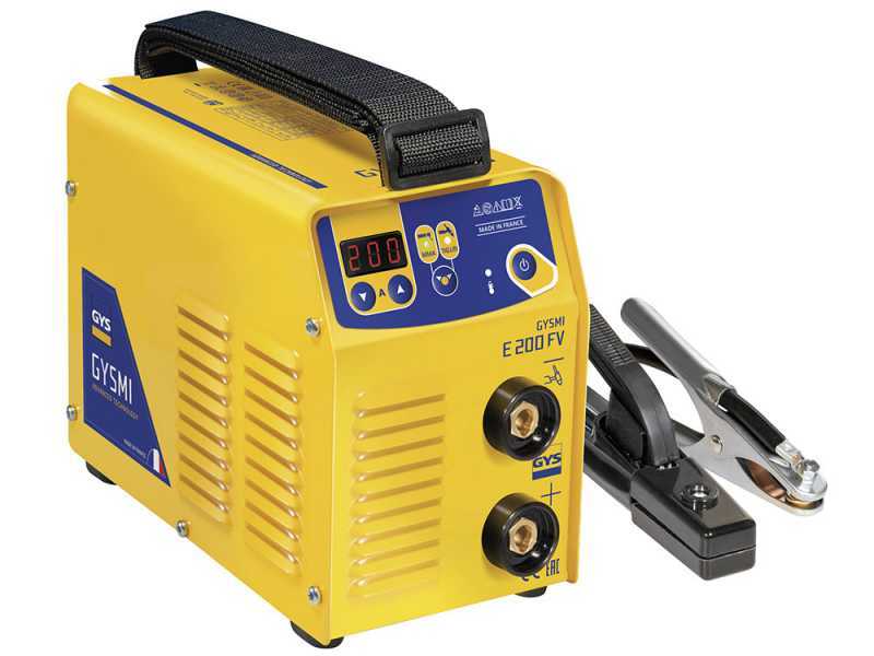 GYS Gysmi E200 FV - Soldadora Inverter (MMA, TIG Lift) + Malet&iacute;n, corriente continua (DC)