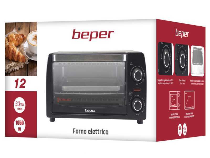 Beper 90882 - Horno el&eacute;ctrico - 1050W