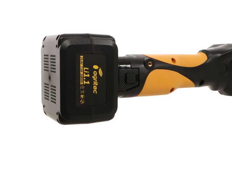 Oliviero Flex BCT Domestic Cordless - Vareador de aceitunas con bater&iacute;a de litio - P&eacute;rtiga de aluminio - 220-320cm - 14.4V 7.5Ah