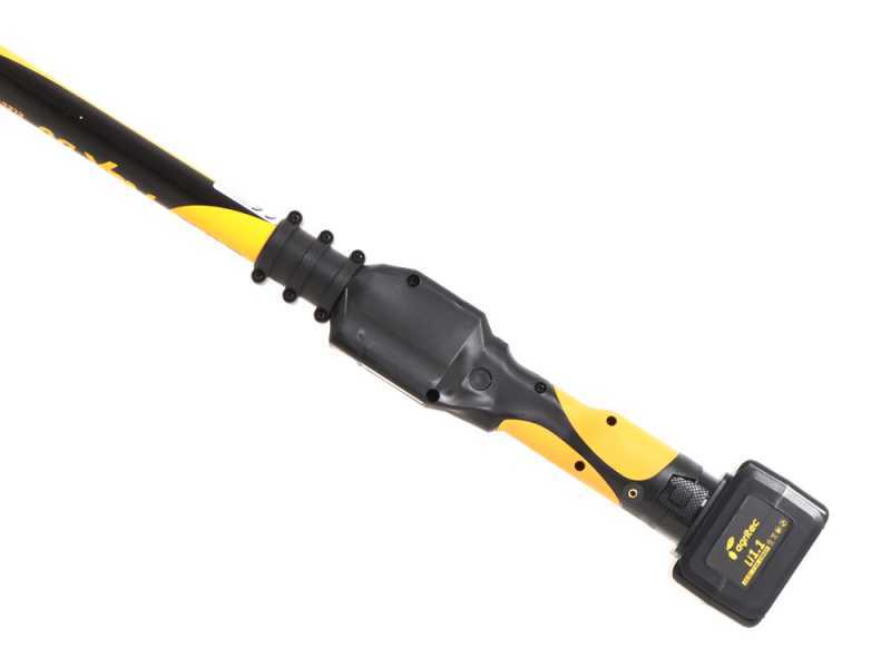 Oliviero Flex BCT Domestic Cordless - Vareador de aceitunas con bater&iacute;a de litio - P&eacute;rtiga de aluminio - 220-320cm - 14.4V 7.5Ah