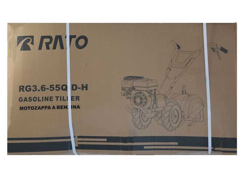 Rato Multipower RG3.6-55Q-D-H - Motocultor de gasolina 212cc - 7HP