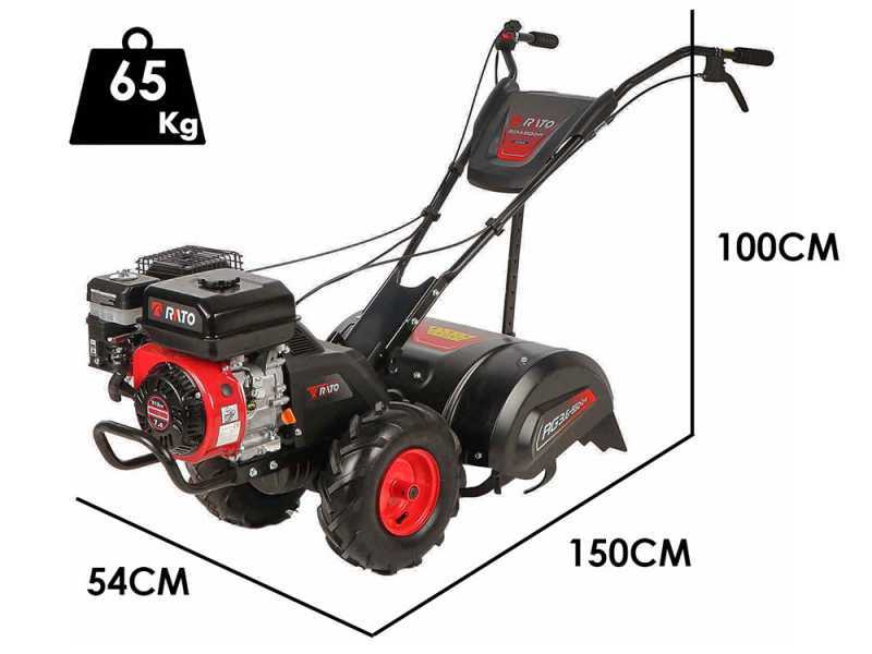 Rato Multipower RG3.6-55Q-D-H - Motocultor de gasolina 212cc - 7HP