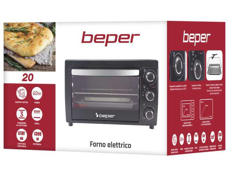 Beper 90883 - Horno el&eacute;ctrico - 1300 W