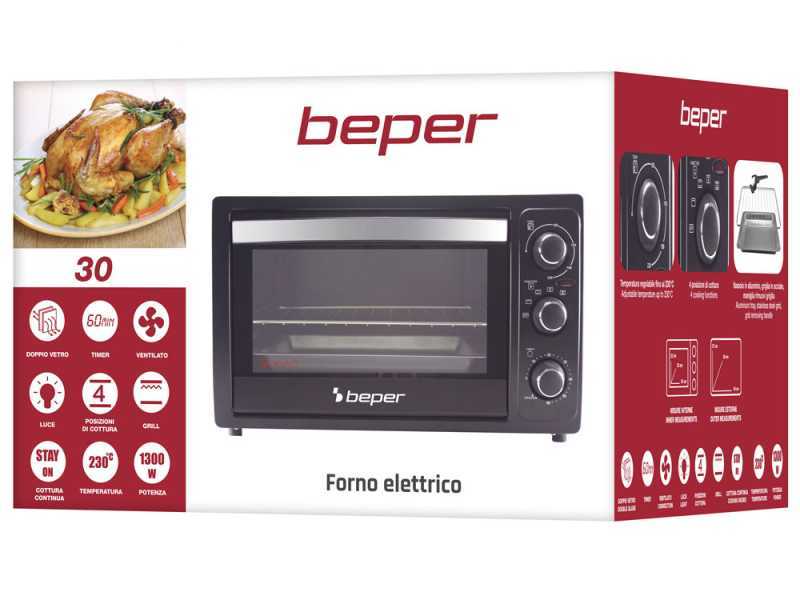 Beper 90884 - Horno el&eacute;ctrico - 1300 W