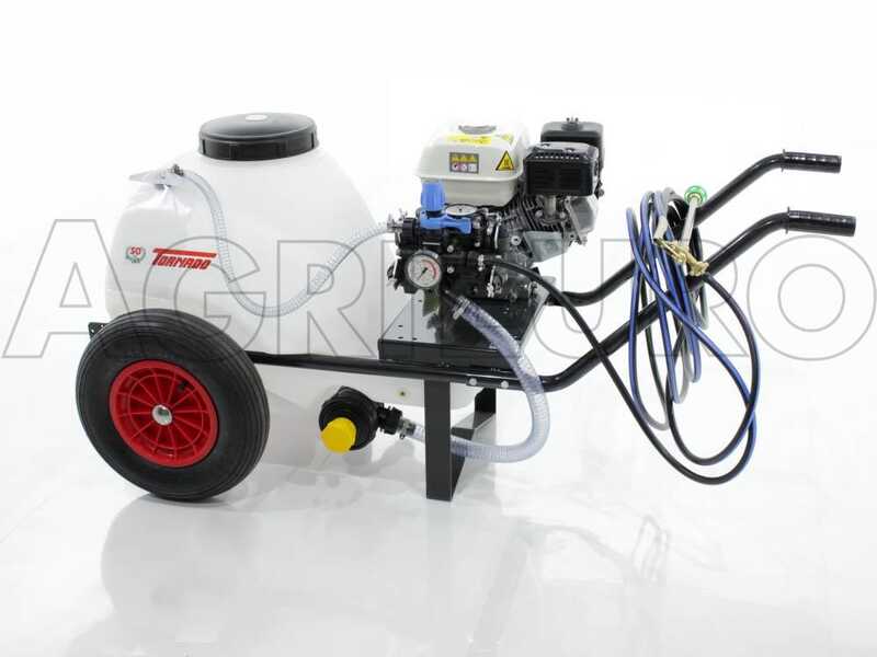 Carretilla fumigadora Comet MC25/Honda GP160 - Dep&oacute;sito 80L