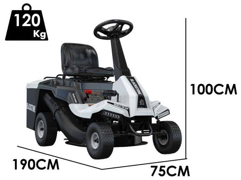 Blackstone RAVEN 61-750 CSM - Tractor cortac&eacute;sped minirider - Motor de 224cc