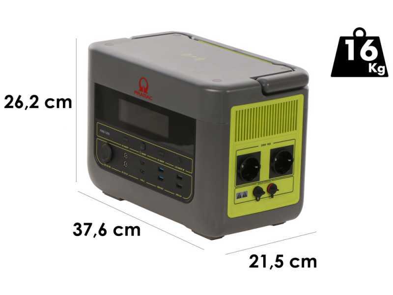 Pramac PWB 1200 - Bater&iacute;a Estaci&oacute;n de energ&iacute;a Port&aacute;til - 1200W - 1075 Wh/25.6V