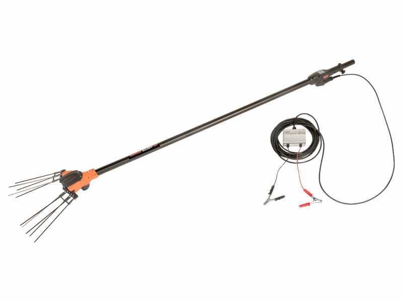 Bahco BCL52FP 36V - Vareador de aceitunas el&eacute;ctrico de bater&iacute;a - P&eacute;rtiga de carbono - 250 cm