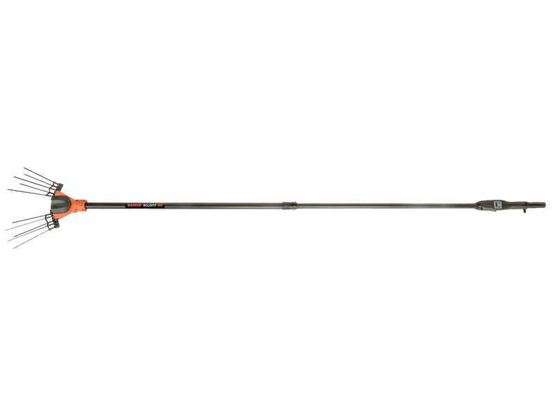Bahco BCL52TP 36V - Vareador de aceitunas el&eacute;ctrico de bater&iacute;a - P&eacute;rtiga Telesc&oacute;pica de carbono de 216-296 cm