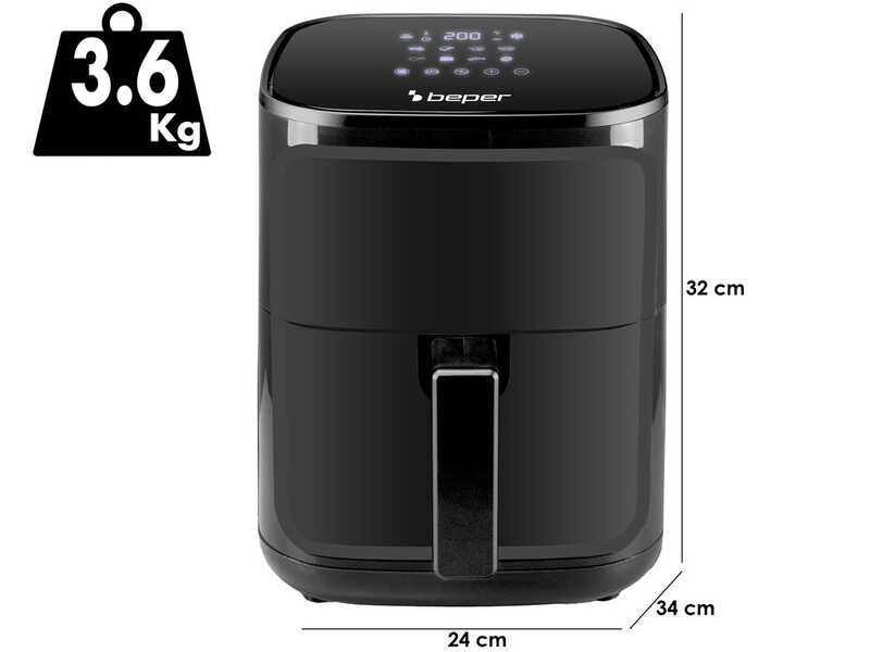 Beper P101FRI051 - Freidora de aire - 5 L