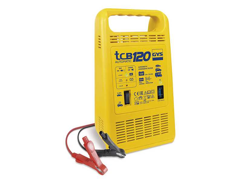GYS TCB 120 - Cargador de bater&iacute;as Autom&aacute;tico - Bater&iacute;as 12V de 20 a 120ah