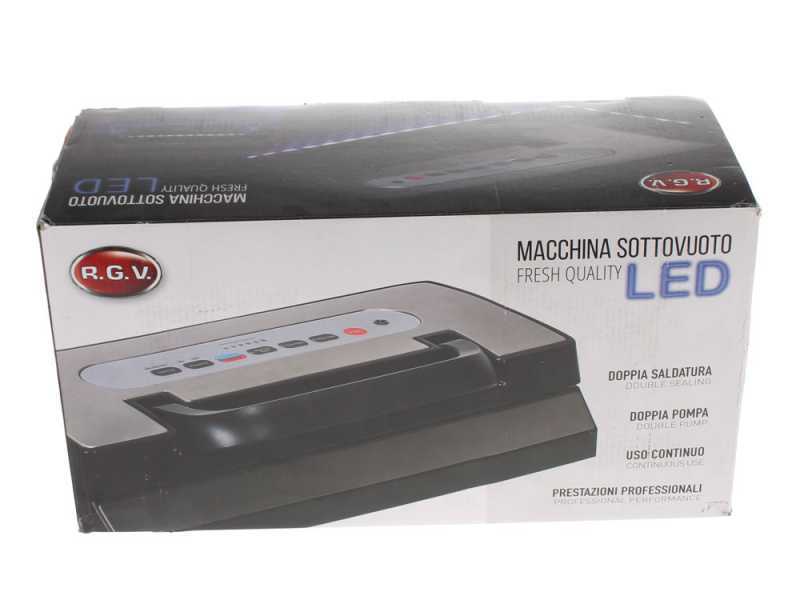 R.G.V. Fresh Quality LED - Envasadora al vac&iacute;o - Doble barra de soldadura de 30cm