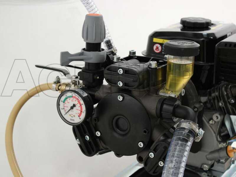 Comet APS 41 - Carretilla fumigadora con motobomba - Loncin G 160 F - Dep&oacute;sito 120 L