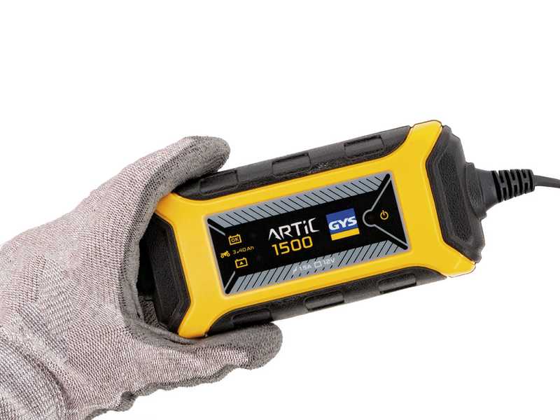 GYS artic 1500 - Cargador de bater&iacute;as y mantenedor autom&aacute;tico - 12V