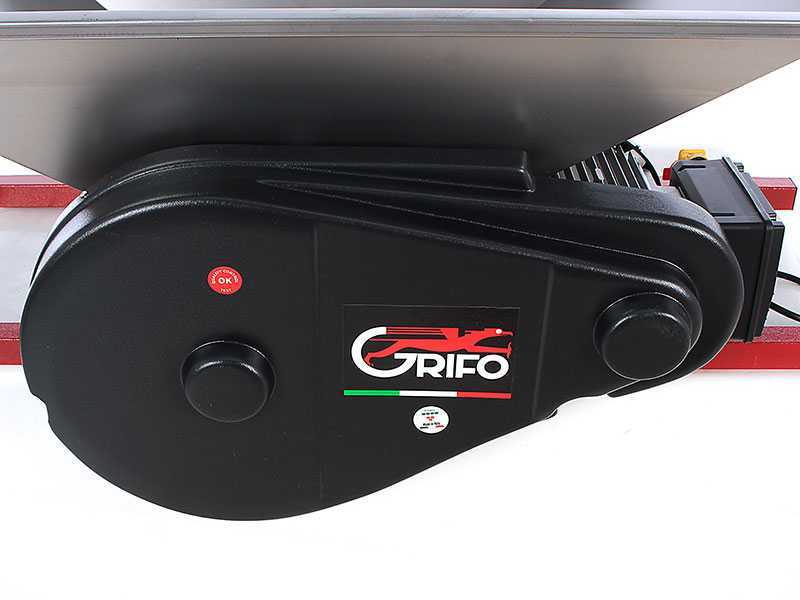 Grifo PMI.18 - Estrujadora el&eacute;ctrica de acero inoxidable - Protecci&oacute;n incluida