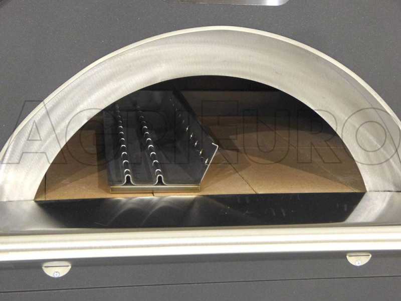 Horno de le&ntilde;a para pizza de exterior Cibus Red - 5 pizzas