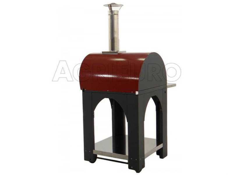 Horno de le&ntilde;a para pizza de exterior Cibus Red - 2 pizzas