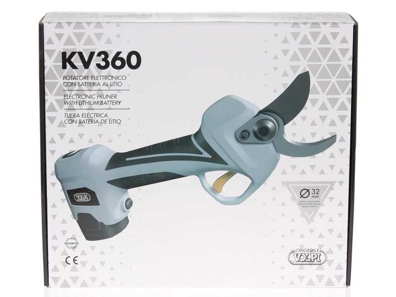 Volpi Kamikaze KV360 - Tijeras el&eacute;ctricas de poda - 2x 14.4V/2.5Ah