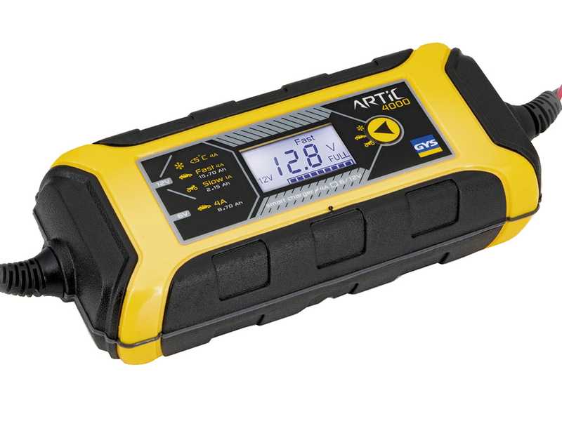 GYS Artic 4000 - Cargador de bater&iacute;as y mantenedor autom&aacute;tico - Bater&iacute;as 6 - 12V