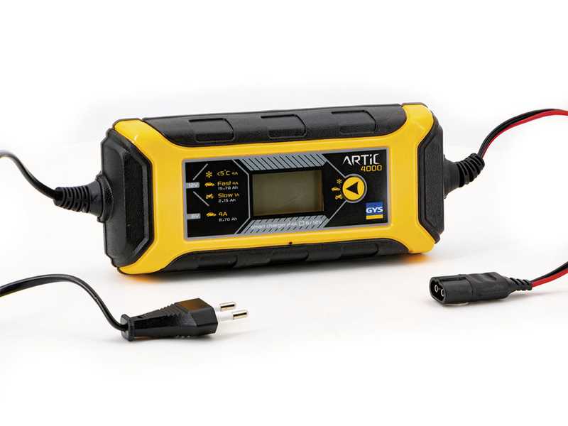 GYS Artic 4000 - Cargador de bater&iacute;as y mantenedor autom&aacute;tico - Bater&iacute;as 6 - 12V