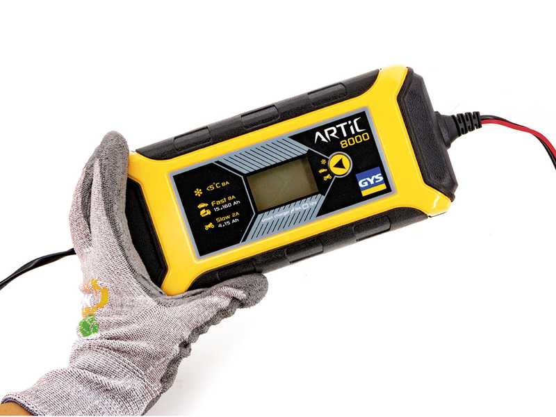 GYS Artic 8000 - Cargador de bater&iacute;as y mantenedor autom&aacute;tico - Bater&iacute;as 12V