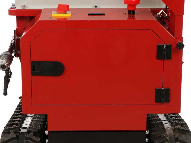 Motocarretilla de bater&iacute;a GeoTech-Pro TMD 400 - Caj&oacute;n dumper 400Kg