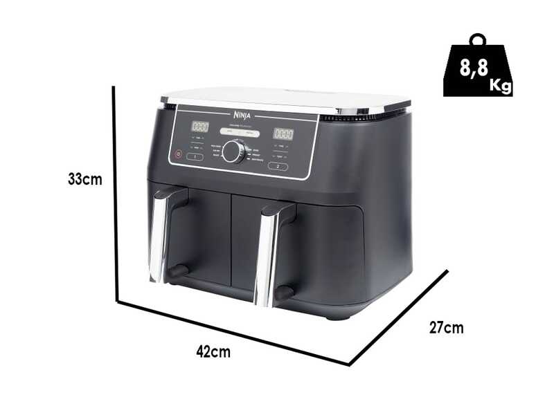 Ninja Dual Zone Max AF400EU - Freidora de aire - 9,5L