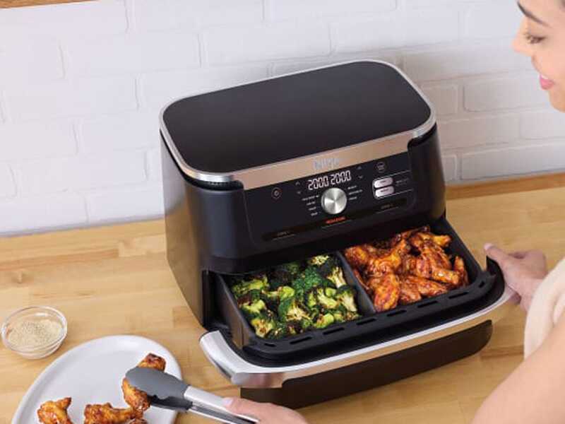 Ninja FlexDrawer AF500EU - Freidora de aire - 10,4L