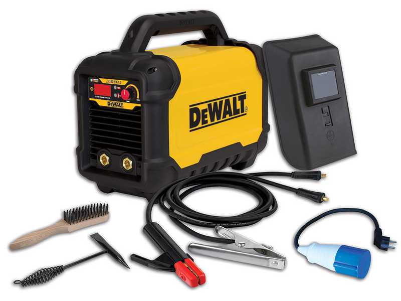 DeWalt DXWDMMA 200E - Soldadora Inverter (MMA) - Corriente continua (DC) + KIT