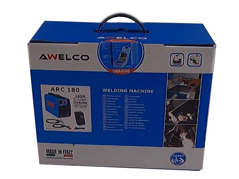 AWELCO IRIS 220 - Soldadora Inverter (MMA), corriente continua (DC)