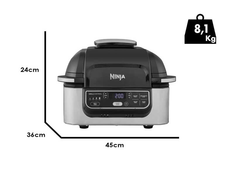 Ninja Foodi AG301EU - Freidora de aire - 5,8L