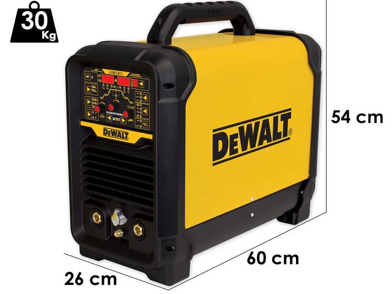 DeWalt DXWDTIG 210E - Soldadora Inverter (TIG HF/LIFT, MMA) - Corriente continua (DC) - Malet&iacute;n