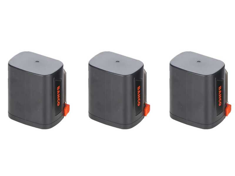 Bahco BCL240 - Tijeras el&eacute;ctricas de poda - 3 Bater&iacute;as de 21.6V 2.5Ah