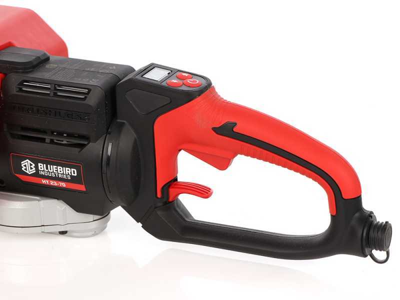 Blue Bird HT 23-70 - Cortasetos de bater&iacute;a 50,4V - BATER&Iacute;A Y CARGADOR NO EST&Aacute;N INCLUIDOS