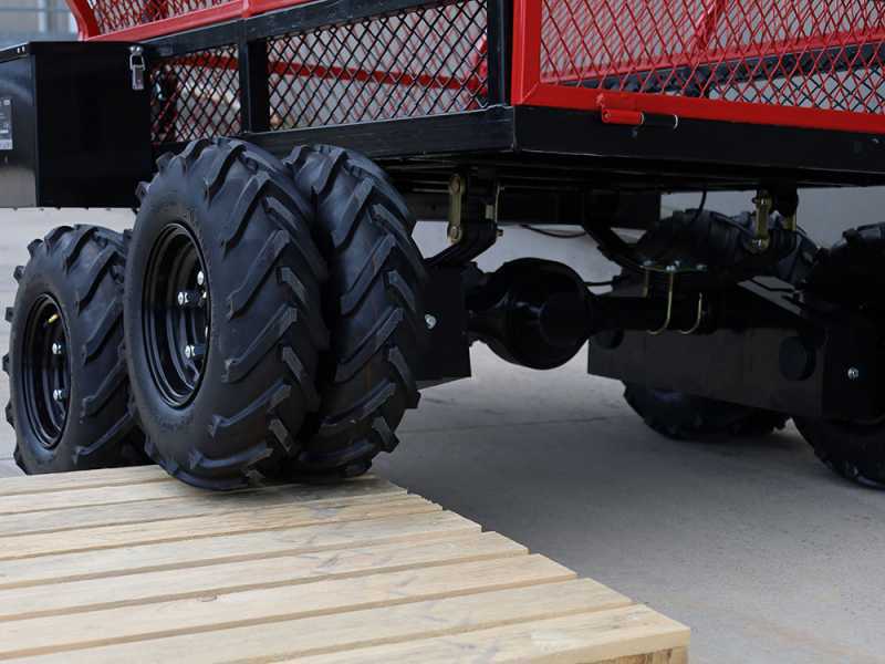 Carretilla de remolque el&eacute;ctrica GeoTech-Pro E-Truck 600 - 48V 15Ah