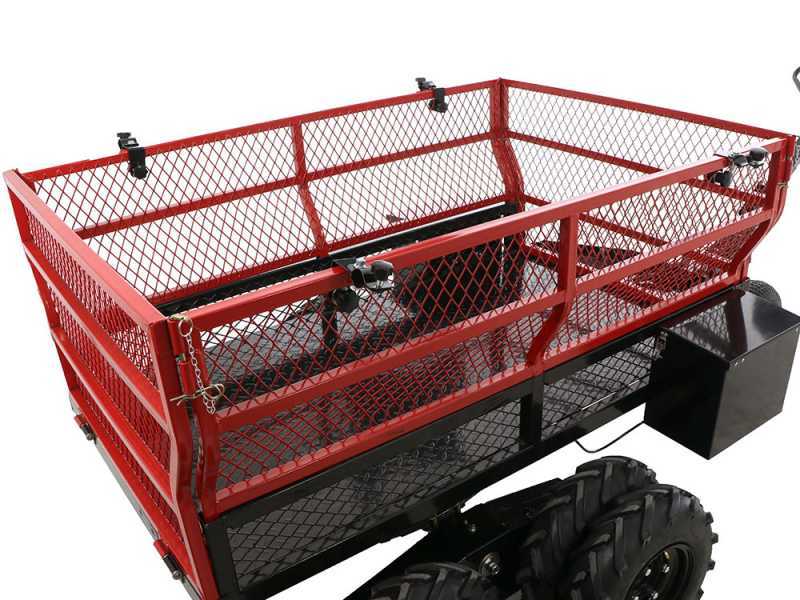 Carretilla de remolque el&eacute;ctrica GeoTech-Pro E-Truck 600 - 48V 15Ah