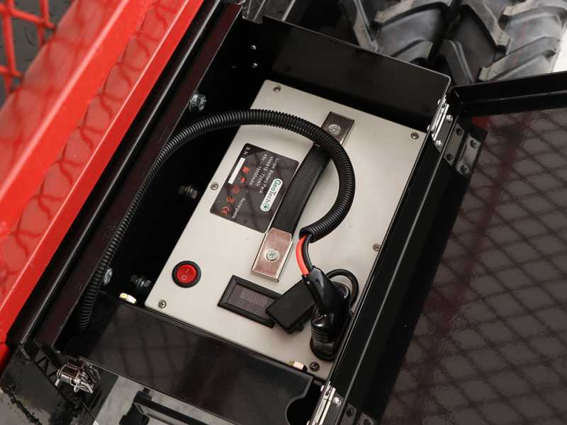 Carretilla de remolque el&eacute;ctrica GeoTech-Pro E-Truck 600 - 48V 15Ah