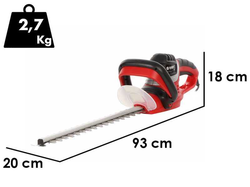 Blue Bird HTE 600 - Cortasetos el&eacute;ctrico con cuchilla de 51 cm - 600W