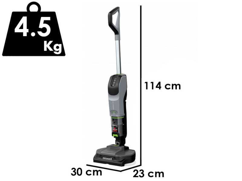 Bissell SpinWave + Vac PET Select - Fregadora para superficies duras - 25.9V