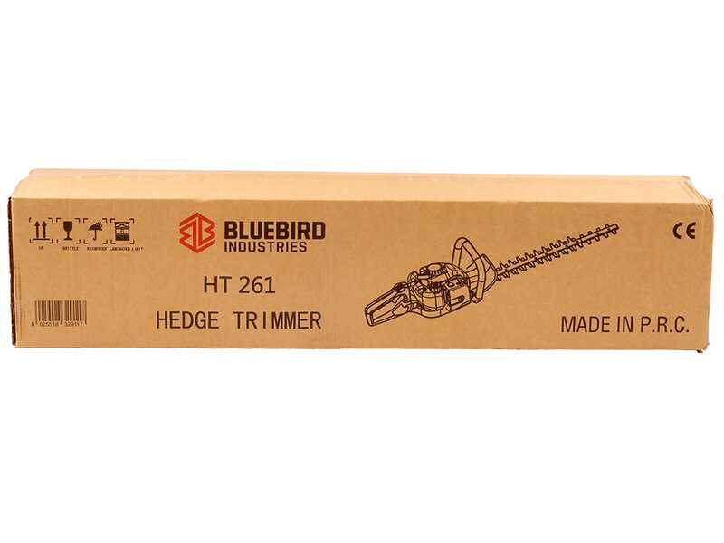 Blue Bird HT 261 - Cortasetos de mezcla con cuchilla de 61 cm - 25,4 cc