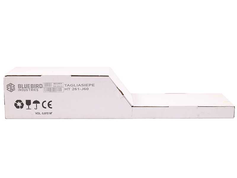 Blue Bird HT 261-J60 - Cortasetos de mezcla con cuchilla de 60 cm - 25,4 cc