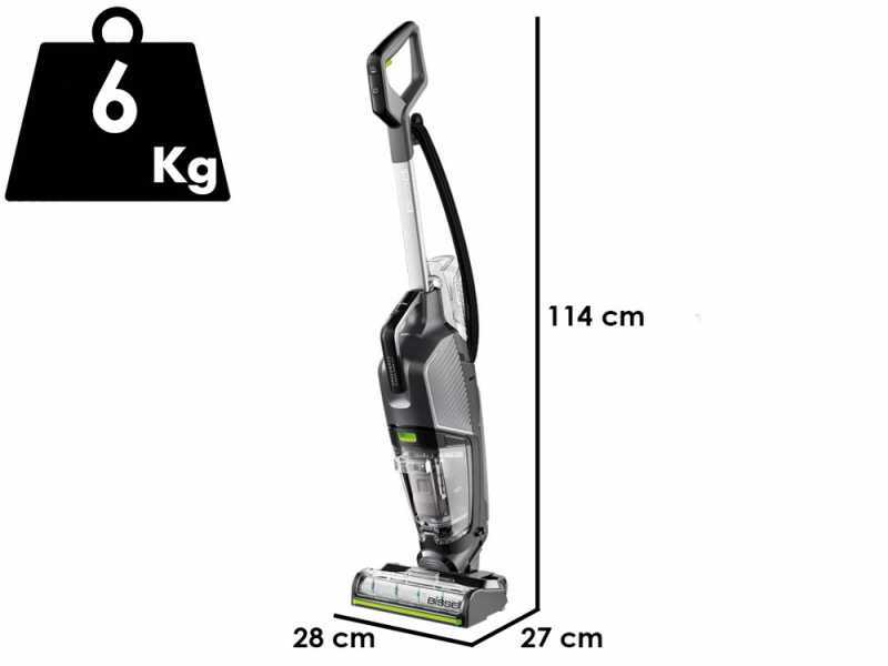 Bissell CrossWave Hydrosteam PET Select - Fregadora de suelos 3 en 1 lava, seca y aspira