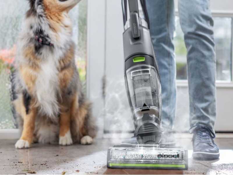 Bissell CrossWave Hydrosteam PET Select - Fregadora de suelos 3 en 1 lava, seca y aspira
